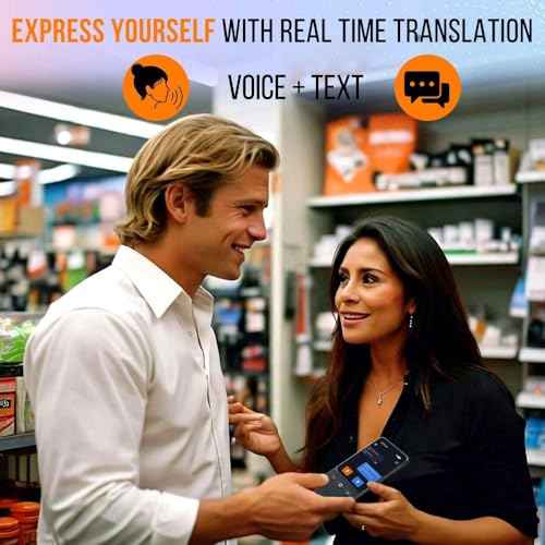 Language Translator Device, Voice/Text Bidirection Word Translator, 138 Languages Online/Offline Translator For business And Learning