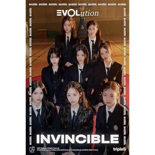 tripleS EVOLution Mujuk ? Mini Album Standard 2 Version SET CD+1p Poster on Pack+66p Booklet+1ea Special Class Objekt+1ea Sticker+1p PostCard+1p Action Card+1p Visual Card+Tracking Sealed