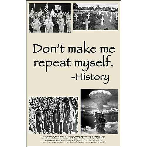 Essential Historical Learning Set includes the large Recurring Dynamics poster (24" x 36") and the Don't Repeat History poster (11" x 17"). (Essential History Poster Set, 2 count).