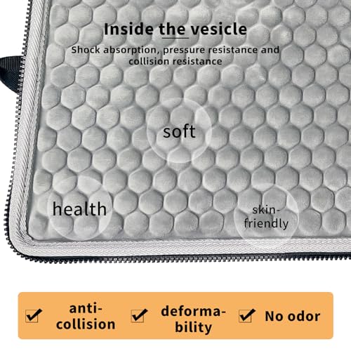 18inch Hard Gaming Laptop Sleeve, EVA Protective Antishock Case Compatible for 18 inch Alienware Area-51 Gaming Laptop, for 18 inch Alienware m18 R2/m18 Hard Case