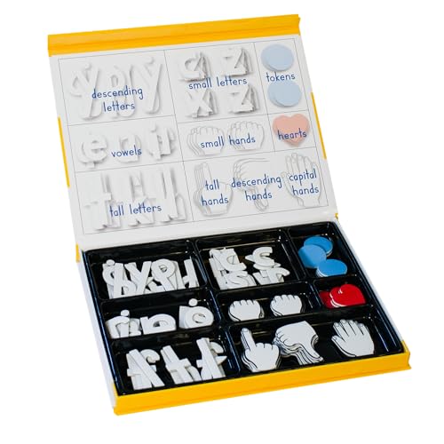 Handwriting Without Tears, Letters to Words Blackboard Set (Phonics Practice Hands-on multisensory Practice kit)
