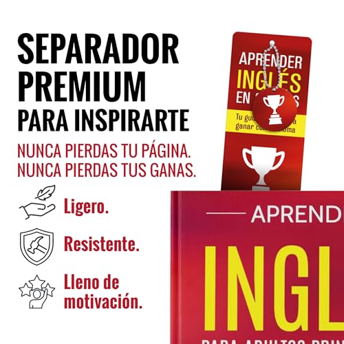 Libro 7 en 1 para aprender inglés para adultos principiantes + 100 Flashcards y Bookmark - ¡Habla inglés en 30 días! (Versión oficial 2025)