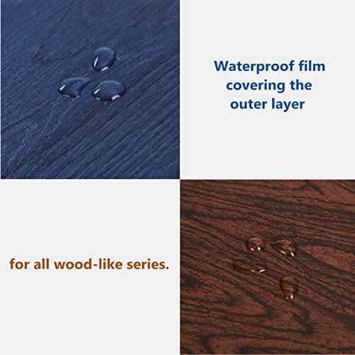 Wood-like Desktop Organizer and Holder For Pen, Pencil, Letters, Small Office Supplies and Stationary Accessories Storage Organization. Use for Dorm, College & School.(Royal Blue)