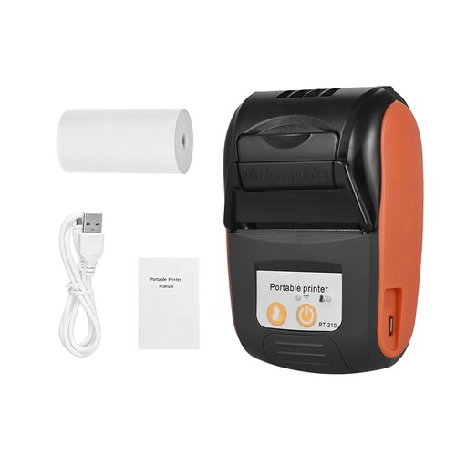 Sunydog Thermal Receipt Printer,PT-210 Portable Thermal Printer Handheld 58mm Receipt Printer for Retail Stores Restaurants Factories Logistics