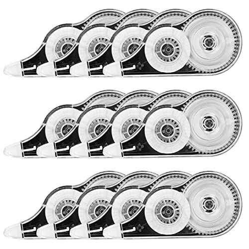 BESARME 12 Pack Correction Tapes, 39 Feet Each Correction Tape Roller Correction Tape Pen for Students Office Supplies, 1/5 X 472 Inches