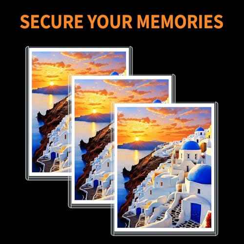 16x20 Toploaders 10ct - Ultra Durable Poster Protectors for Graphic Art, Photos, Crystal Clear PVC, Archival-Safe, Fit 16x20 Inch Sheets