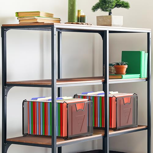 Simple Houseware Mesh Hanging File Folder Organizer Black - 1 Pack