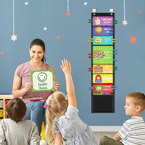 Bright & Bold Behavior Clip Chart for Classroom – Reward Incentive System