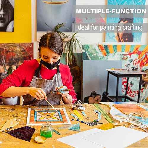 20 Pack White Foam Boards 12x16.5 inch, 3/16" Thick Foam Core Board for Projects, White Bulk Poster Board for Signboards, A3 Styrofoam Boards Sheets Perfect for Crafts, Art, Display