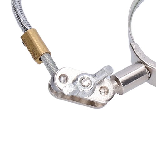 Helping Hand Magnifier with Ble Neck and Scratch - Resistant Glass for Hobbyists and Technicians - Perfect for Soldering, Reading, Crafts, and More