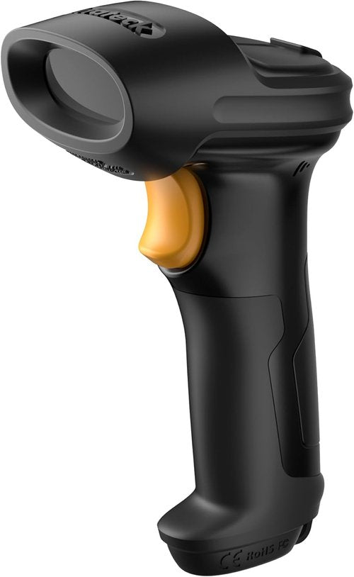 Inateck Wireless Bluetooth Barcode Scanner - Fast & Accurate QR Code Scanning | 180-Day Battery Life, Compatible with iOS/Android/Windows