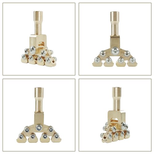 Guitar Fractal Fret Press - Guitar Fractals Fret Press Acoustic Electric Instruments Fret Press Repair Tool for Various Radius Fret Board Curvature Acoustic