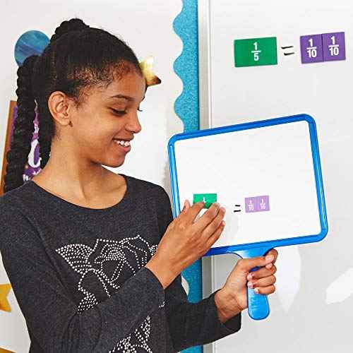 EAI Education Magnetic Blank Dry-Erase Paddles - Set of 5