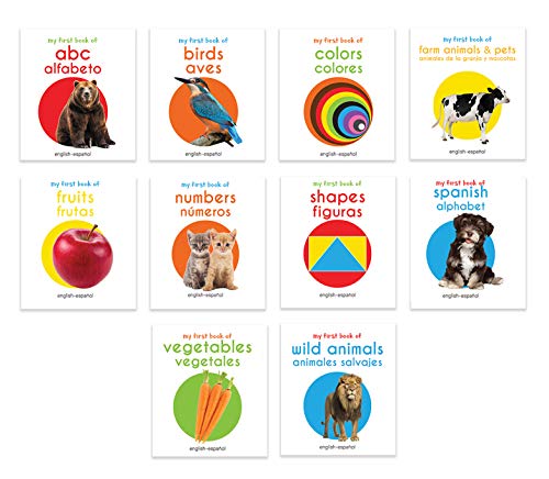 My First English-Spanish Learning Library Board Book (Spanish Edition) Wonder House