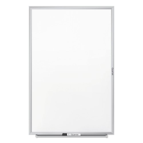 Quartet Whiteboard, Non-Magnetic Dry Erase White Board, 3' x 2', Total Erase, Silver Aluminum Frame (S533)