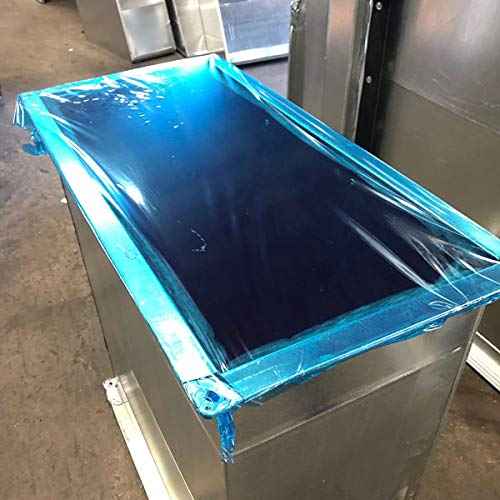 ZIP-UP Duct Masking Film - 48" x 200' HVAC Sealing Protectant with Tear Resistant Design & Easy Visibility - DF4200B