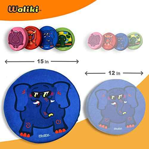 WALIKI Round Children Floor Cushions, Alternative Classroom Seating | Sponge Disc Seats | 15¡±/40CM | Pack of 4
