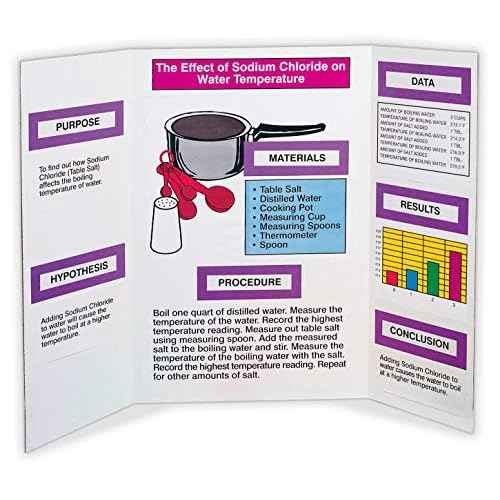 Pacon¢ç 80% Recycled Single-Walled Tri-Fold Presentation Boards, 48" x 36", White, Carton Of 24
