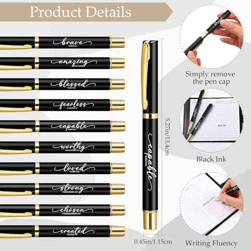 Spakon 10 Sets Christian Gifts Bulk Church Leather Notebook with Pen Pastor Appreciation Gifts Clergy Sunday School Teacher Prayer Journal Religious Bible Study Supplies (Bible Verse)