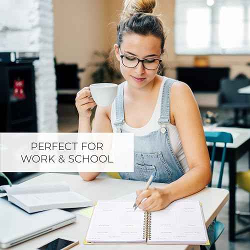 Beautiful To Do List Notebook - Aesthetic Daily Planner to Easily Organize Your Tasks And Boost Productivity - Stylish Undated ADHD Planner Gift and The Perfect School or Office Supplies For Women