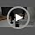 ReFocus 24" x 16" Castile Gray Clamp-On Acoustic Desk Divider — Noise-Reducing PET Privacy Panel