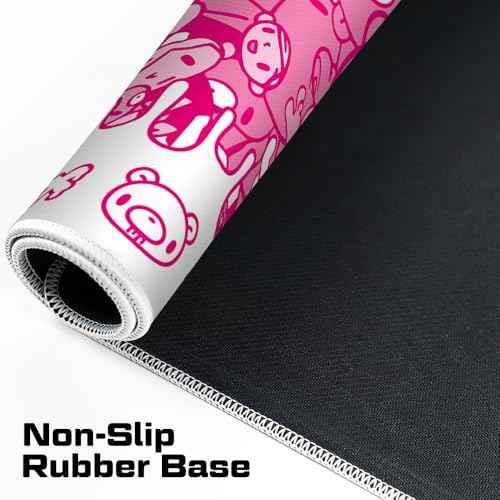 BFFs - Gloomy Bear Gaming Desk Mat ? Large Extended Mouse & Keyboard Pad