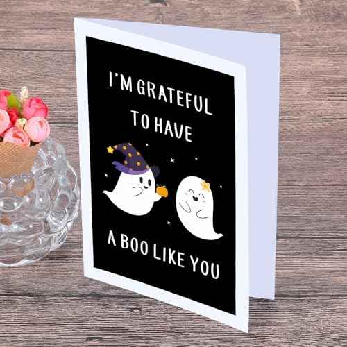 Halloween Gifts for Women Adult Halloween Boo Basket Stuffers for Her Him Adult Women Spooky Basket Stuffers for Boyfriend Girlfriend Couple Boo Basket Gifts for Women Kids Halloween Cards for Her