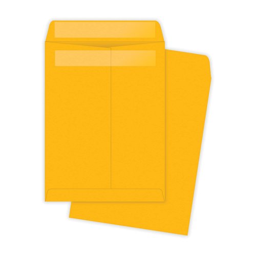 Quality Park Catalog Envelopes, Redi-Seal, Brown Kraft, 9.5 x 12.5, 250 per Box, (43662)