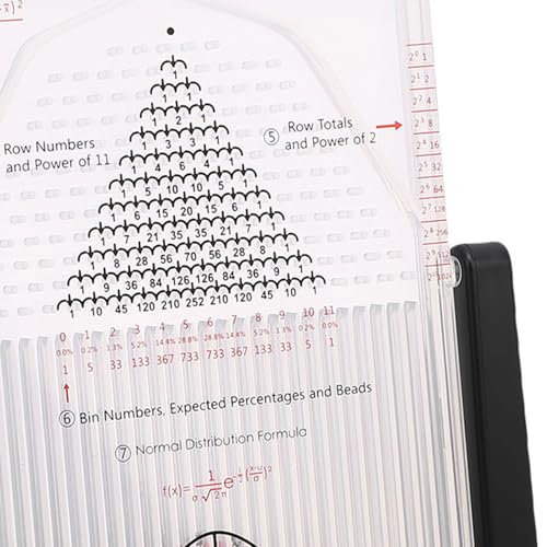 Walfront Galton Board Probability Demonstrator with 2800 Steel Beads – Normal Distribution Teaching Aid