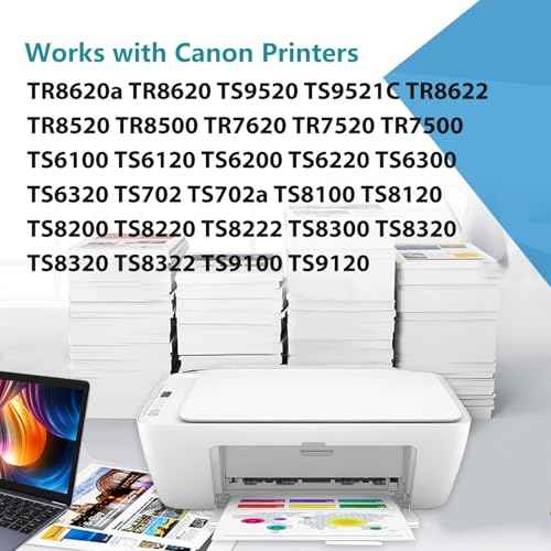 Relcolor 15 Pack 280 281 XXL Ink Cartridges Replacement for Canon PGI 280XXL/281XXL Cartridges 280XL 281XL TR8620a TR8620 TR8520 TR8600 TR7520 TS702a TS9520 TS9521C TS6120 TS6220 TS9120 TS6320 TS8220