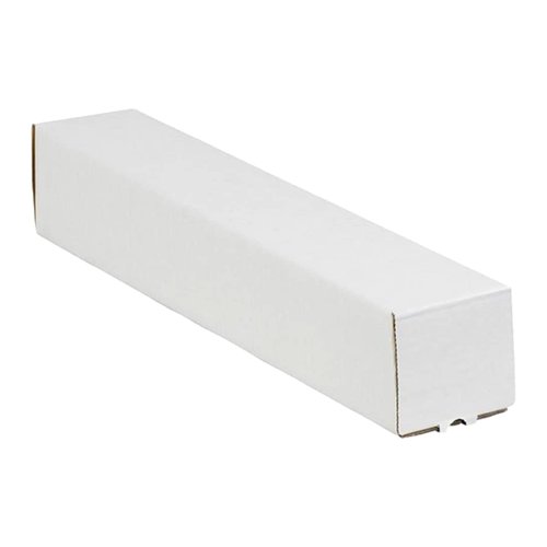AVIDITI Long Cardboard Boxes, 30"L x 3"W x 3"H, Pack of 25 | Poster Tube for Mailing and Storage of Blueprints, Artwork, Crafts, Long Art Holder, 30 inches
