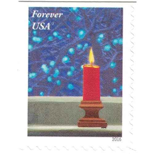 USPS Holiday Windows Forever Stamps Book of 20 - Scott 5145-5148