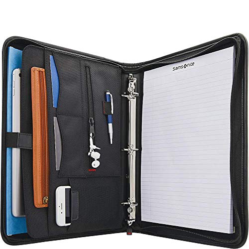 Samsonite Xenon Business 3 Ring Portfolio, Black, One Size