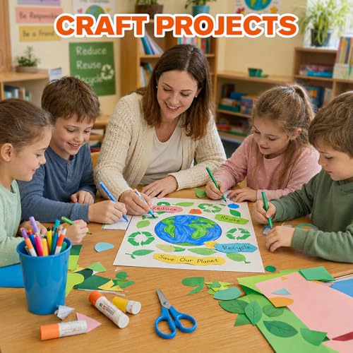 18 Pack White Poster Board 11x14 Inches Dual-Sided 85lb (230GSM) PAPVINE