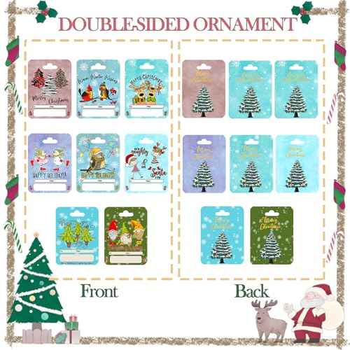 Christmas Money Holder Cards Set of 8 for Cash Gift,Christmas Cards Money Holder Ornaments with Cover for Christmas Decoration,Funny Xmas Cash Gift Ideas, Merry Christmas Hanging Ornaments Decor