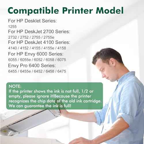 67XL Ink Cartridges 2 Packs Replacement for Ink 67 67XL Combo Pack Works for DeskJet 2755e 2700 2855e 2800 4155e 4255e 2755 2852e Envy 6055e 6000 6455e 6400 Printer (Black,Color)