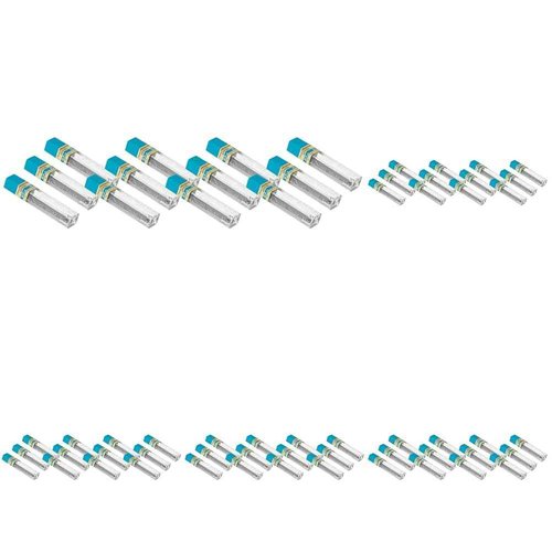 Pentel Super Hi-Polymer Lead Refill, 0.7mm Medium, H, 12 tubes of Lead (50-H) (Pack of 5)