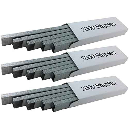 Clipco Stapler with 2000 Staples Full Desk Size Black (12-Pack)