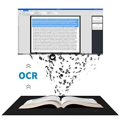 NetumScan Book & Document Camera for Teachers, Multi-Language OCR and English Article Recognition by AI Technology, Real-time Projection, Video Recording, Foldable & Portable, Capture, Only Windows