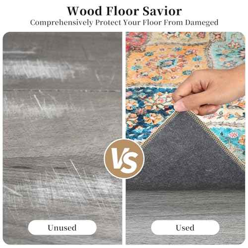 Office Chair Mats for Hardwood Floor, 36"X48" Desk Chair Mat for Hard Floor, Gaming Computer Chair Mat Office Rug for Rolling Chairs, Low Pile Carpet Under Chair Floor Protector, Orange