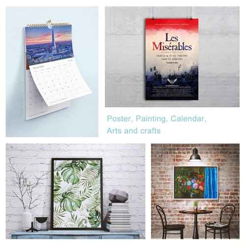 Koala Glossy Inkjet Photo Paper 13X19 Inches 48lb 100 Sheets Professional Glossy Photographic Paper Compatible with Inkjet Printer Use DYE INK 180GSM