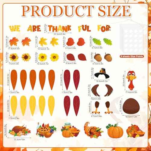 Thanksgiving Bulletin Board Decorations, Fall Classroom Decorations Set, Turkey and Fall Themed Bulletin Boards Decor for Classroom Elementary Middle High School (Turkey)