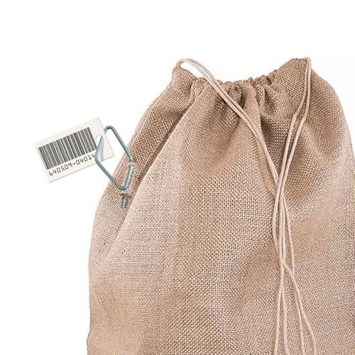 Lucky Line Galvanized Steel Diamond Tag Fasteners, 100 Pack (74800)