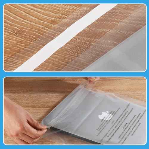 iMailer - 1000 Pcs - 9" x 12", Suffocation Warning Self Seal Clear Plastic Poly Bags 1.6 Mil for A4, Letter Sized Documents, Marketing Materials, Clothes-Permanent Glue