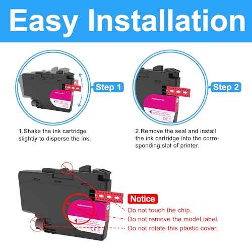 LCL SP-1 SP01 Sublimation Ink Cartridges SP01MS High Capacity Ink Compatible with Brother Thermo Sublimation SP-1 Printers (1-Pack Magenta)