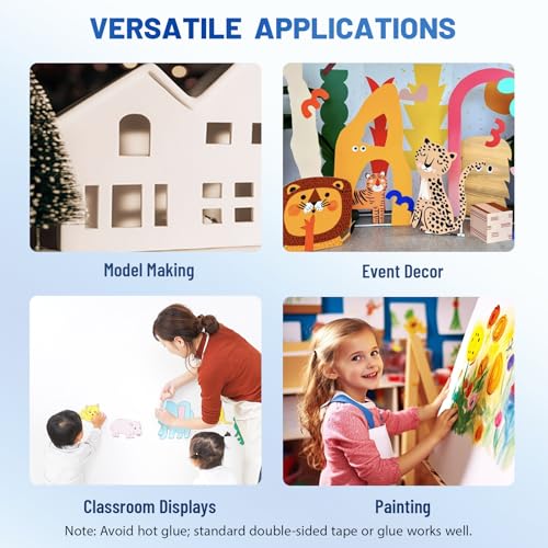 IN WHICH BAY White Foam Board 24x36in 3/16" (5mm) - 3 Pack for Crafts & Displays