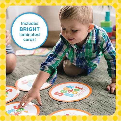 MindWare Seek-a-Boo Seek and Find Memory Game and Toddler Flash Cards Matching Game