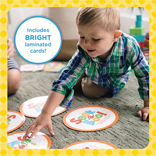 MindWare Seek-a-Boo Large Memory & Matching Toddler Flash Card Game