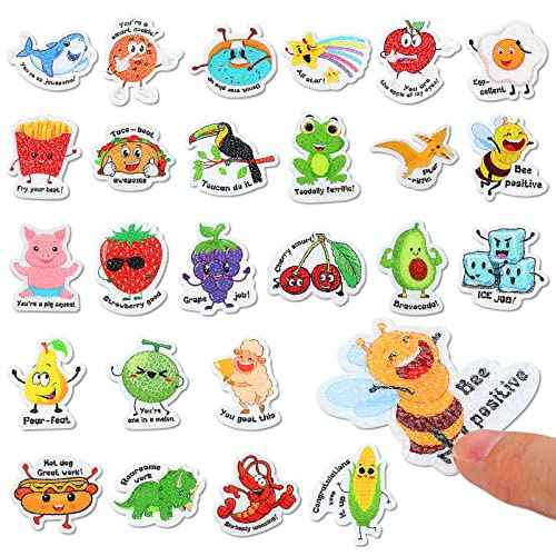 50 Pcs Anxiety Sensory Stickers Calm Stickers Reusable Sensory Strips Adhesive Textured Strips Toys Stress Anxiety Relief Items for Adult Teen Classroom Desk Office Fidget Supplies (Inspiration)