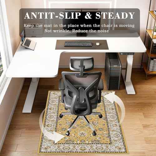 Office Chair Mat for Carpet,Rolling Chair Mat for Carpet,Desk Floor Mat for an Office Chair